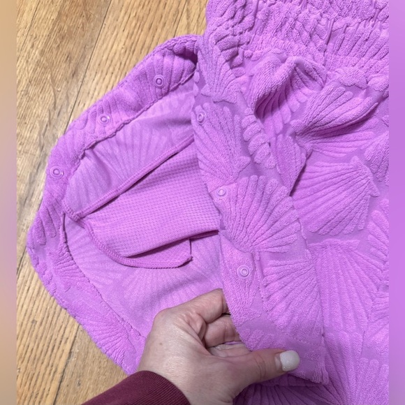 Beach Riot Kiara Purple Shell Shorts - Picture 9 of 10